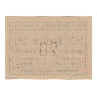 Geldschein, Österreich, Würnsdorf, 20 Heller, N.D, 1920, 1920-04-15, VZ