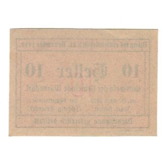 Banknote, Austria, Würnsdorf, 10 Heller, N.D, 1920, 1920-04-15, AU(55-58)