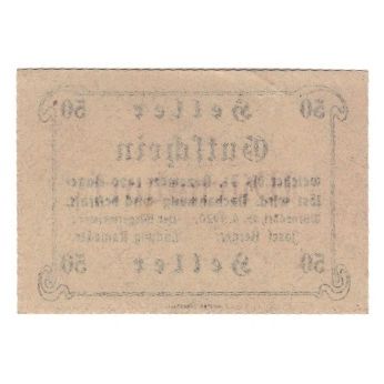 Banknote, Austria, Würnsdorf, 50 Heller, N.D, 1920, 1920-04-15, AU(55-58)
