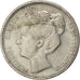 Netherlands, Wilhelmina I, 25 Cents, 1904, Silver, EF(40-45), KM:120.2