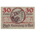 Geldschein, Österreich, Rattenberg, 30 Heller, Blason, 1920, 1920-12-31, VZ