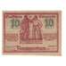 Geldschein, Österreich, Krumnussbaum N.Ö. Gemeinde, 10 Heller, paysage, 1920