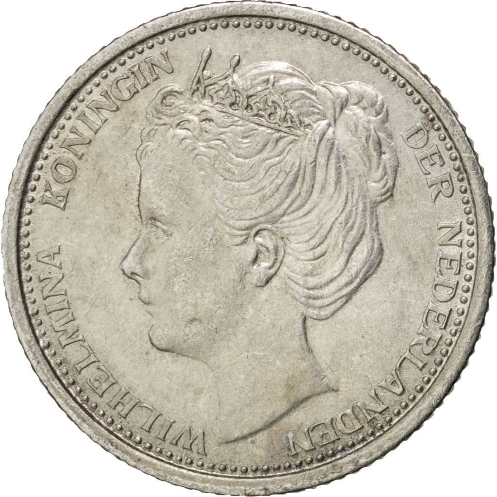 Paesi Bassi, Wilhelmina I, 10 Cents, 1904, Argento, SPL-, KM:136