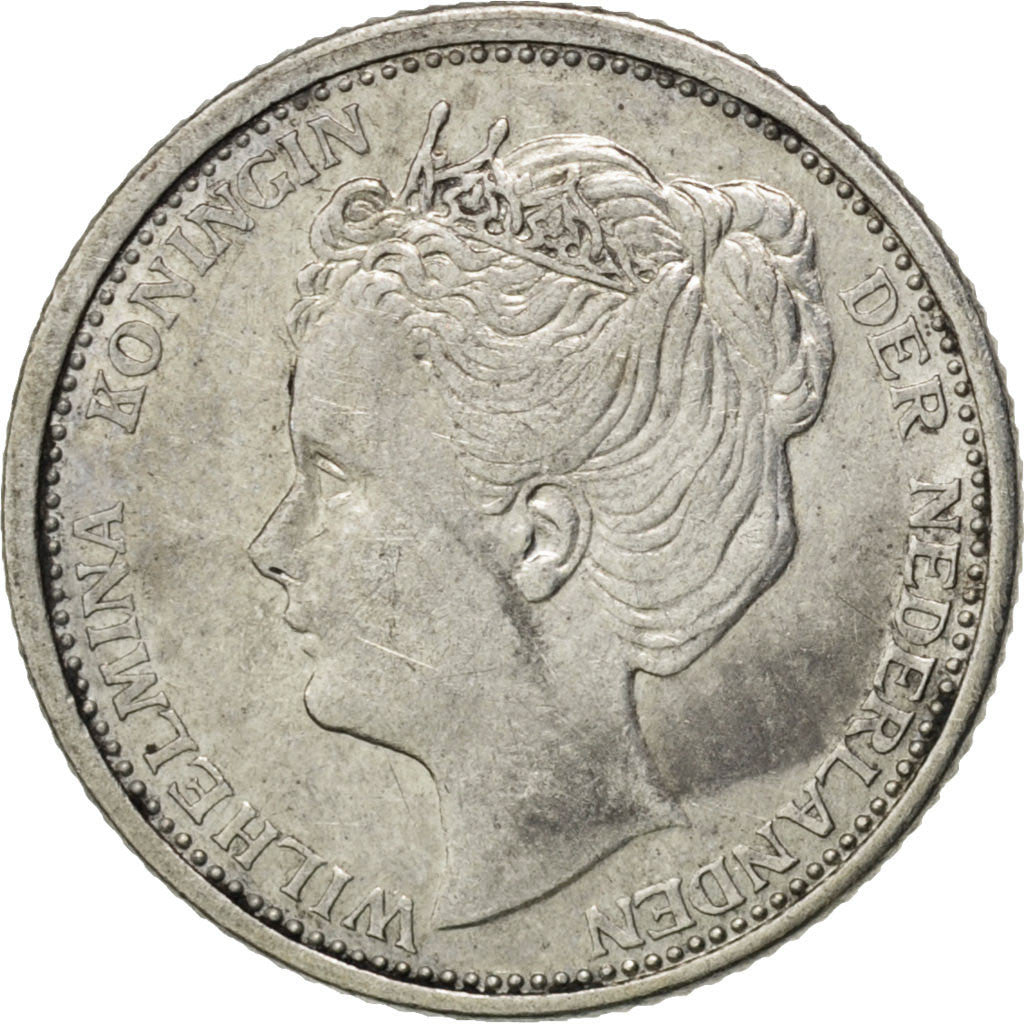 Pays-Bas, Wilhelmina I, 10 Cents, 1906, Argent, TTB+, KM:136