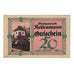 Banknote, Austria, Rottenmann Stmk. Stadtgemeinde, 20 Heller, Texte, 1920