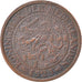 Netherlands, Wilhelmina I, 2-1/2 Cent, 1929, Bronze, AU(50-53), KM:150