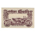 Geldschein, Österreich, St. Florian O.Ö. Gemeinde, 10 Heller, Texte, 1920