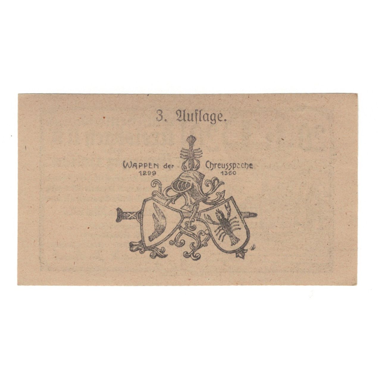 Geldschein, Österreich, Kreisbach, 20 Heller, château, 1920, 1920-12-31, VZ