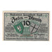 Banknote, Germany, Lyck Stadt, 10 Pfennig, paysage, 1920, 1920-10-01, AU(55-58)
