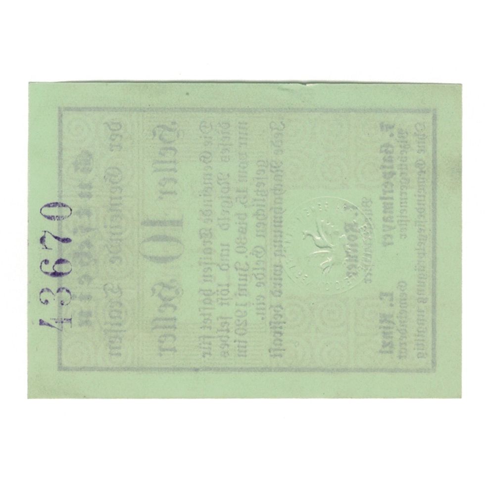Geldschein, Österreich, Traisen N.Ö. Gemeinde, 10 Heller, N.D, 1920