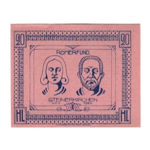 Geldschein, Österreich, Steinerkirchen An Der Traun Ortsgemeinde, 20 Heller