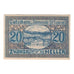 Geldschein, Österreich, St. Konrad O.Ö. Gemeinde, 20 Heller, Texte, 1920