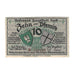 Banknot, Niemcy, Lyck Stadt, 10 Pfennig, paysage, 1920, 1920-10-01, AU(55-58)
