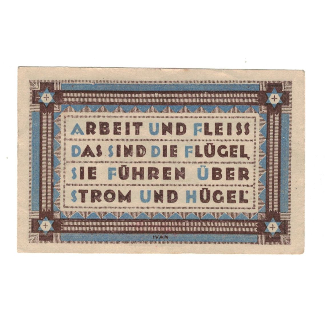 Banknote, Germany, Heede, 25 Pfennig, Texte, 1921, 1921-12-31, AU(55-58)