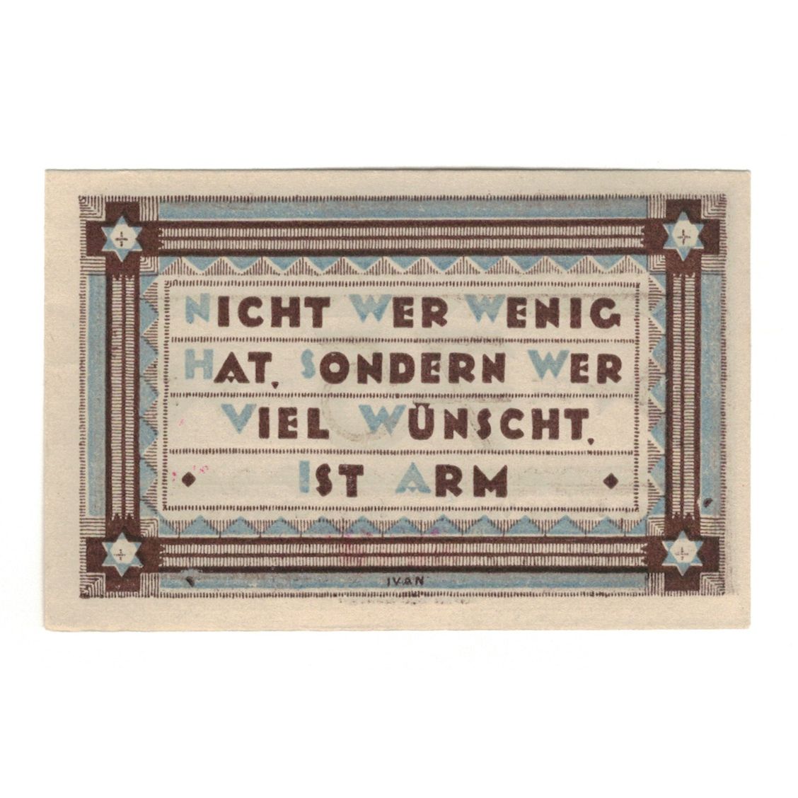 Banknote, Germany, Heede, 75 Pfennig, Texte, 1921, 1921-12-31, AU(55-58)