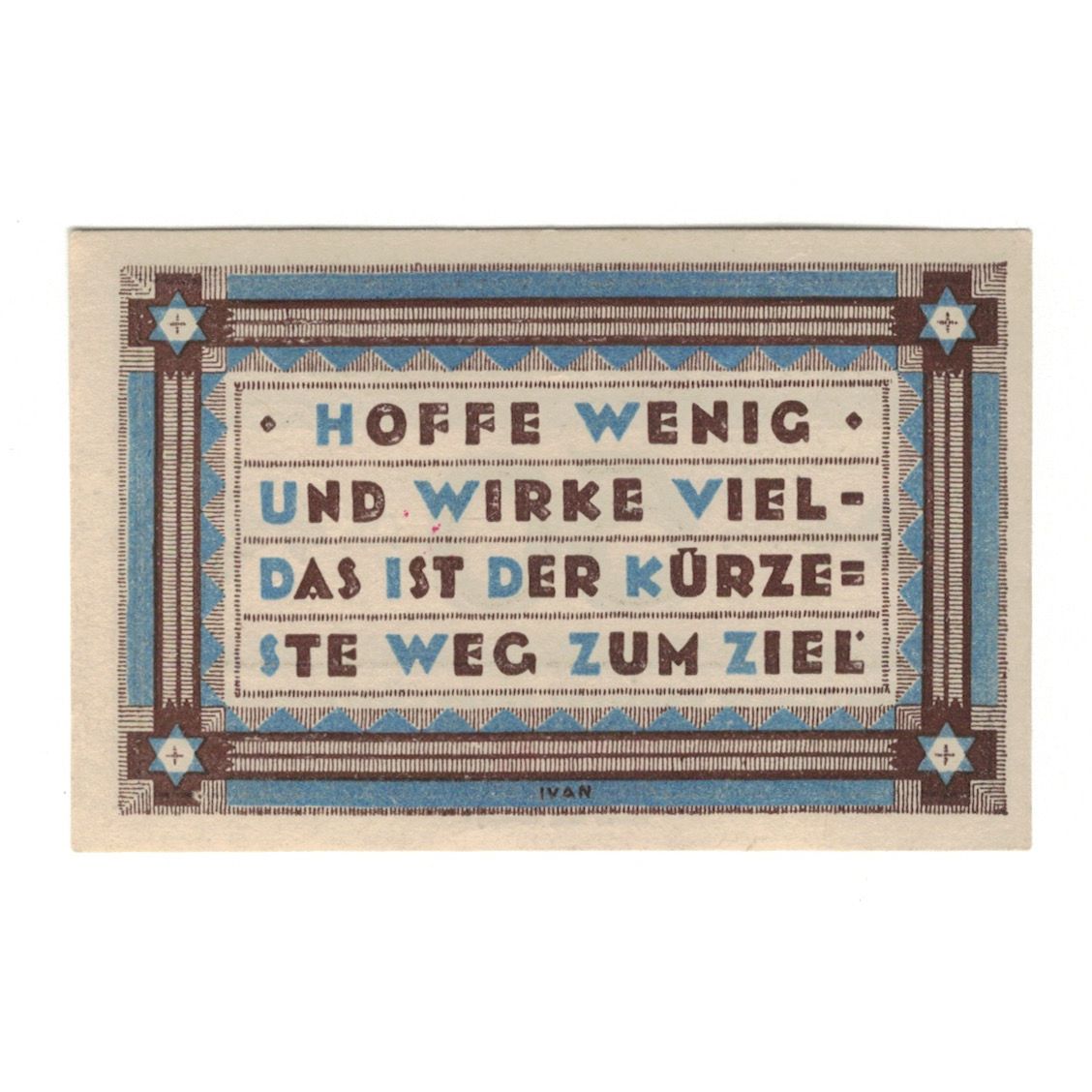 Banknote, Germany, Heede, 50 Pfennig, texte 1, 1921, 1921-12-31, AU(55-58)