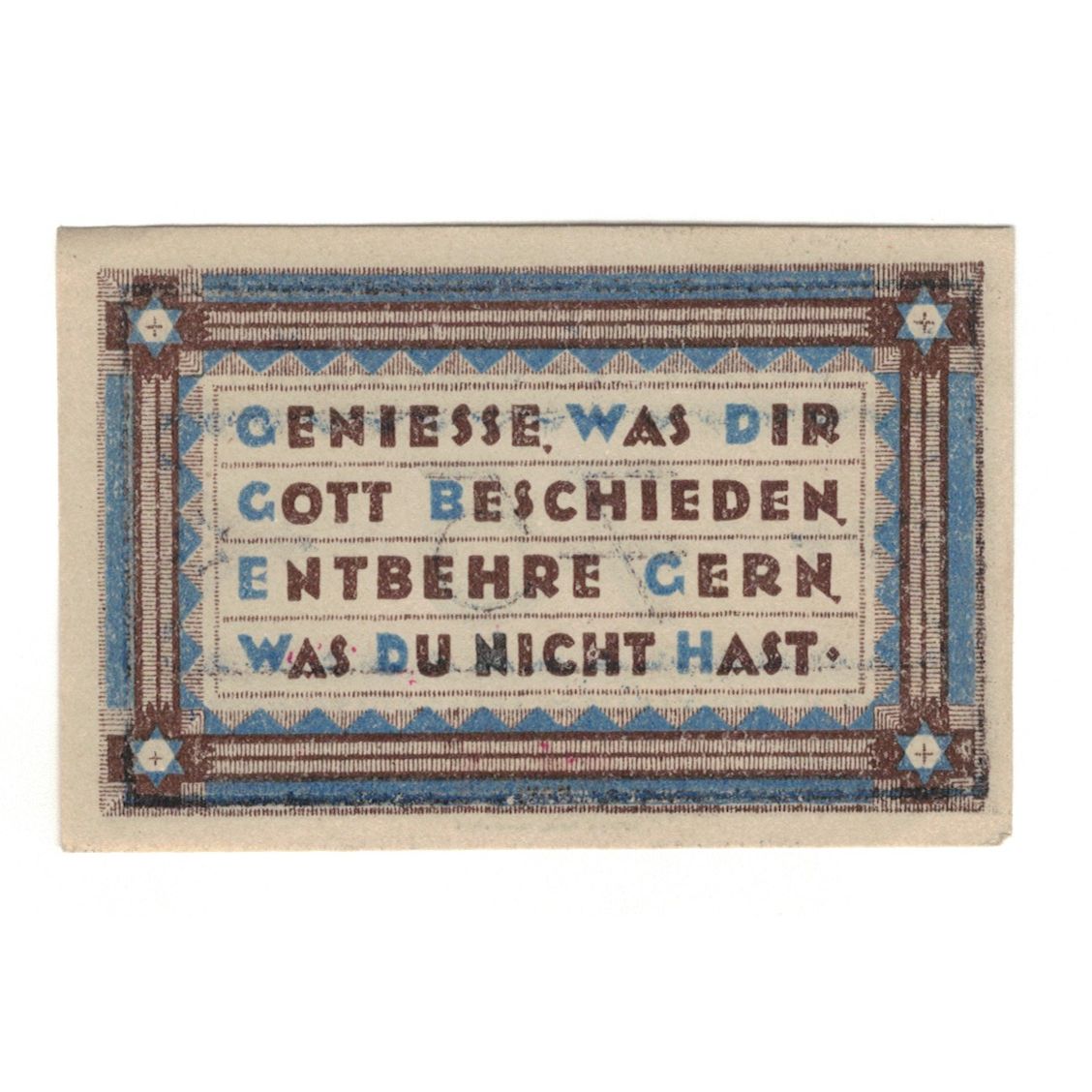 Biljet, Duitsland, Heede, 75 Pfennig, texte 1, 1921, 1921-12-31, SUP, Mehl:586.1