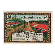 Banknote, Germany, Lichtenhorst, 75 Pfennig, train, UNC(65-70), Mehl:797.1