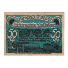 Banknote, Germany, Lichtenstein Callnberg, 50 Pfennig, personnage, 1921