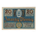 Banknot, Niemcy, Oberhof Gemeinde, 20 Pfennig, cascade, 1921, 1921-10-01