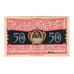 Banknote, Germany, Zeulenroda Stadt, 50 Pfennig, maison 1, 1921, 1921-11-01