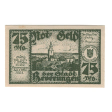 Banconote, Germania, Beverungen Stadt, 75 Pfennig, village, 1922, 1922-03-01