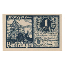 Banknote, Germany, Beverungen Stadt, 1 Mark, personnage, 1922, 1922-03-01