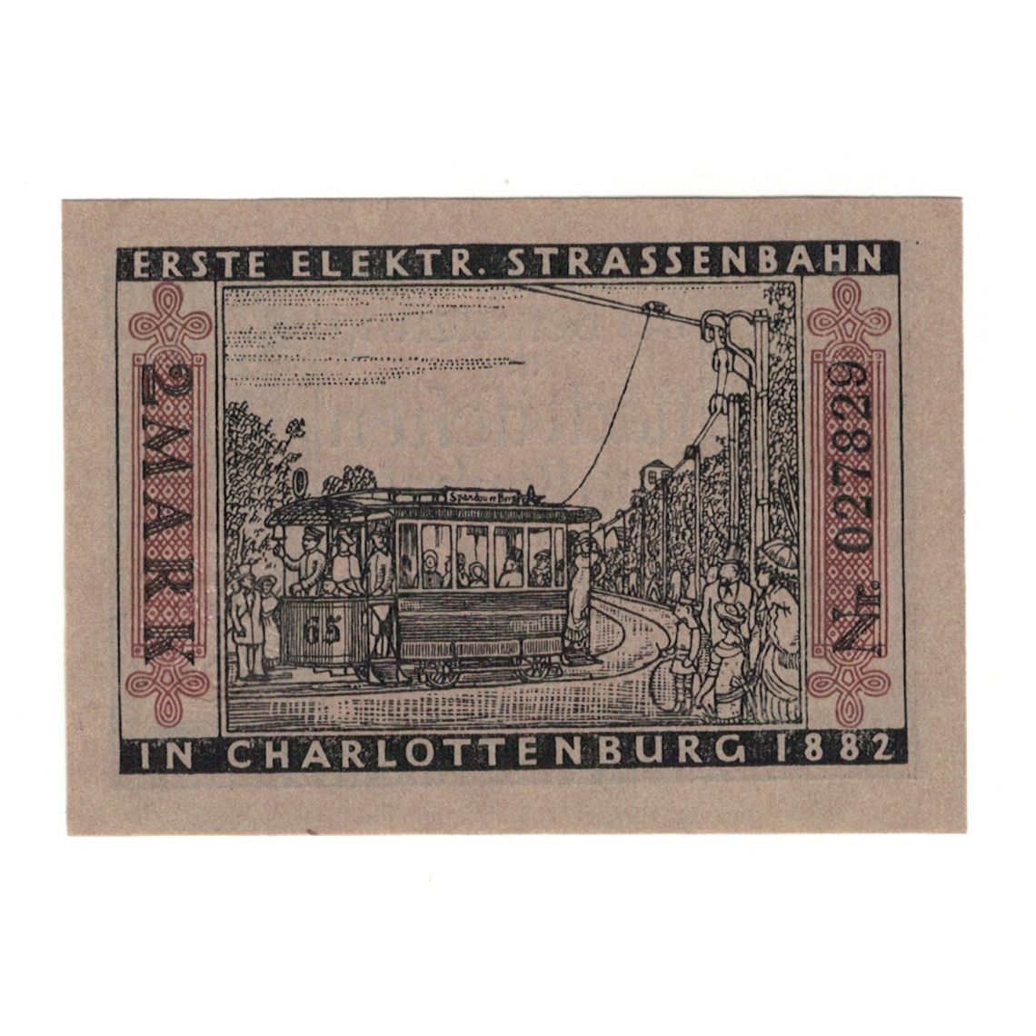 Banknote, Germany, Berlin Stadt, 2 Mark, Ville, 1922, 1922-03-01, UNC(65-70)