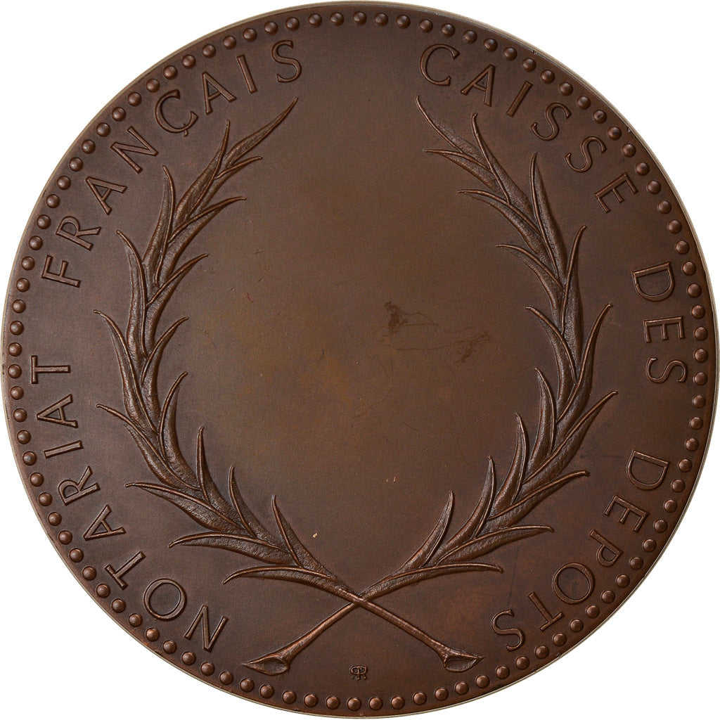 France, Médaille, Notary, Notariat Français, Caisse des Dépôts, Solon, 1972