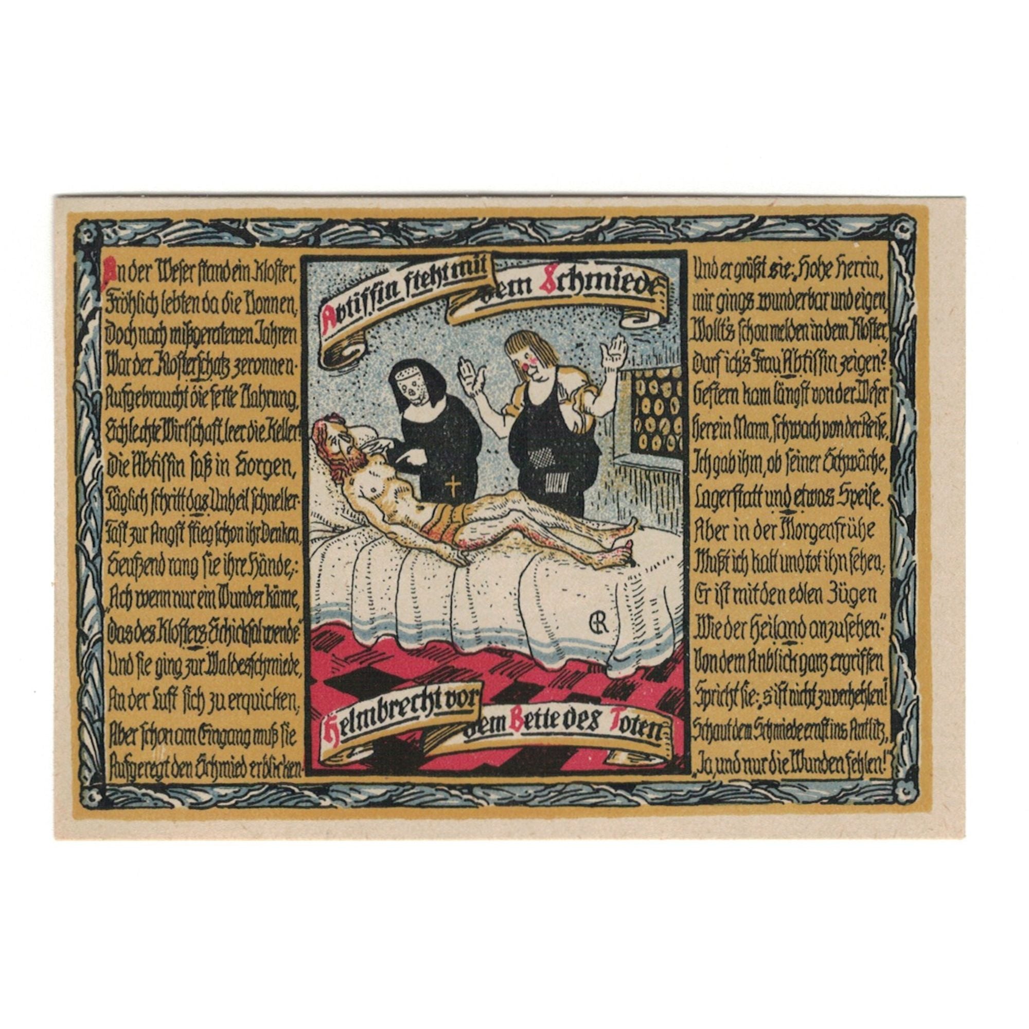 Banknote, Germany, Helmarshausen Stadt, 2 Mark, personnage, 1922, 1922-03-01