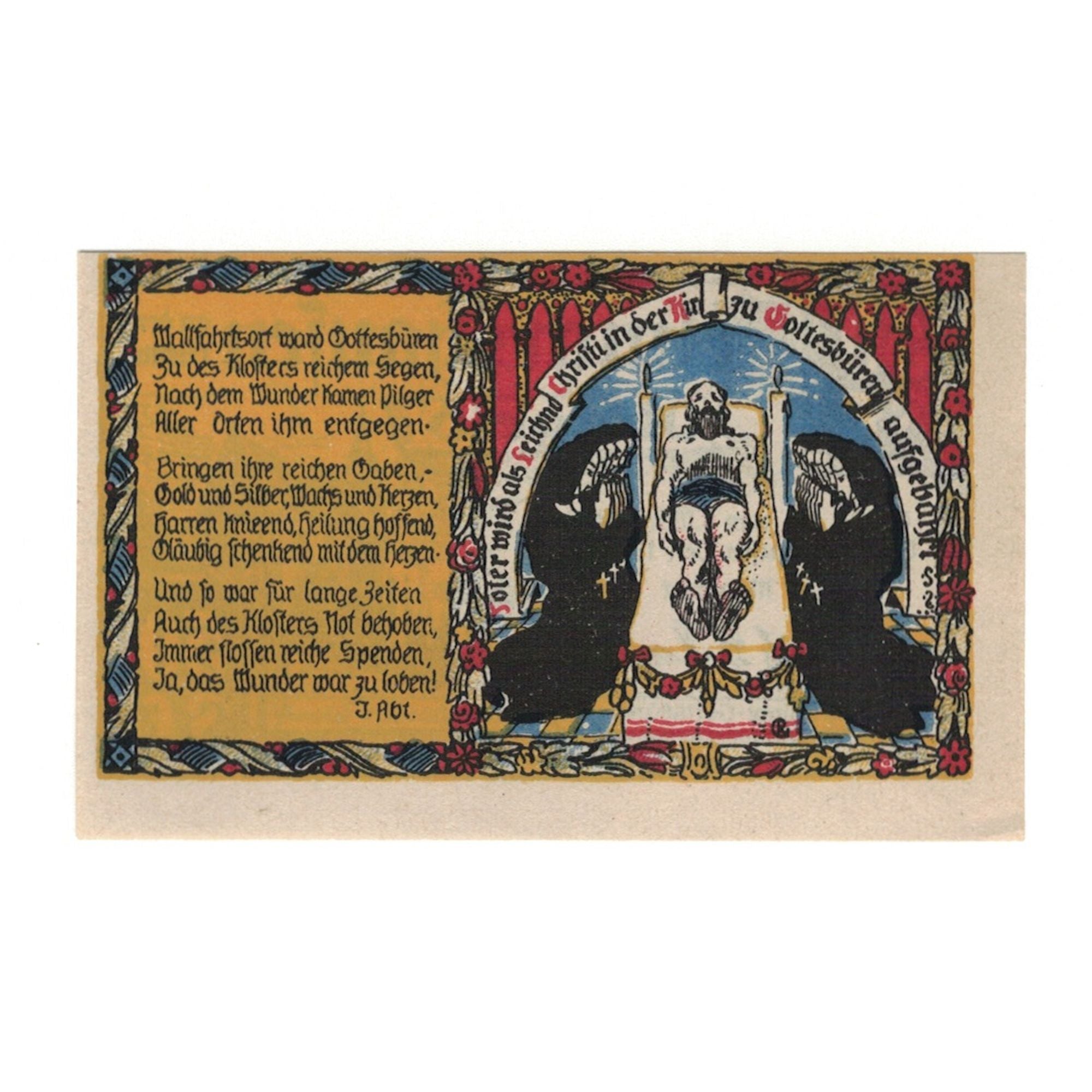 Banknote, Germany, Helmarshausen Stadt, 50 Pfennig, personnage 3, 1922