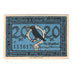 Banknote, Germany, Merseburg Stadt, 20 Pfennig, personnage, 1921, 1921-05-01