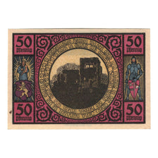 Geldschein, Deutschland, Lobeda Stadt, 50 Pfennig, pont, 1921, UNZ, Mehl:808.1