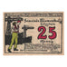 Banknote, Germany, Blumenthal Gemeinde, 25 Pfennig, personnage, 1921