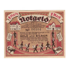 Billete, Alemania, Süderbrarup Heinrich Appel, Notgeld-Palast, 1 Mark