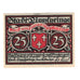 Banknote, Germany, Lippspring, 25 Pfennig, village, 1921, 1921-05-28