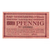 Banknote, Germany, Godesberg Bad Stadt, 50 Pfennig, personnage, 1920