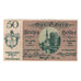 Banknote, Austria, Pöchlarn N.Ö. Stadtgemeinde, 50 Heller, village, 1920