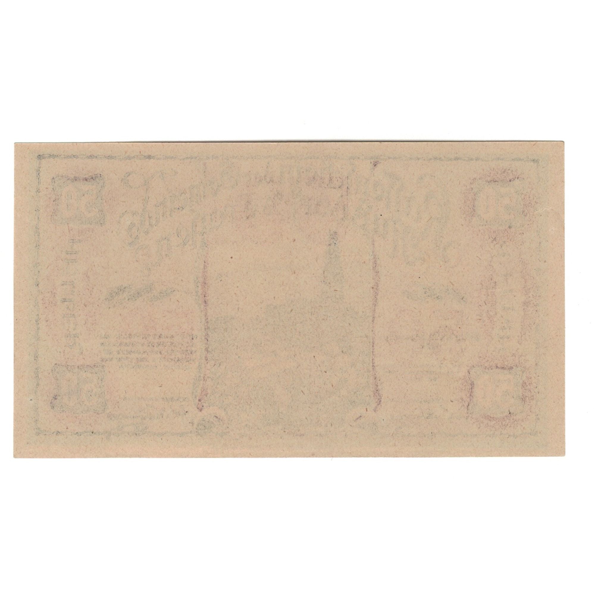 Banknote, Austria, Nußdorf an der Traisen N.Ö. Gemeinde, 50 Heller, paysage