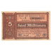 Banknote, Germany, Aachen Stadt und Landkreis, 5 Millionen Mark, Texte, 1923