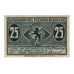 Billet, Allemagne, Bleckede Flecken, 25 Pfennig, paysage, 1920, SUP, Mehl:B63.1