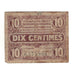 France, NORD-PAS DE CALAIS, 10 Centimes, 1918, AU(55-58), Pirot:094.02