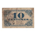 França, Lille, 10 Centimes, 1917, AU(55-58), Pirot:59-1632