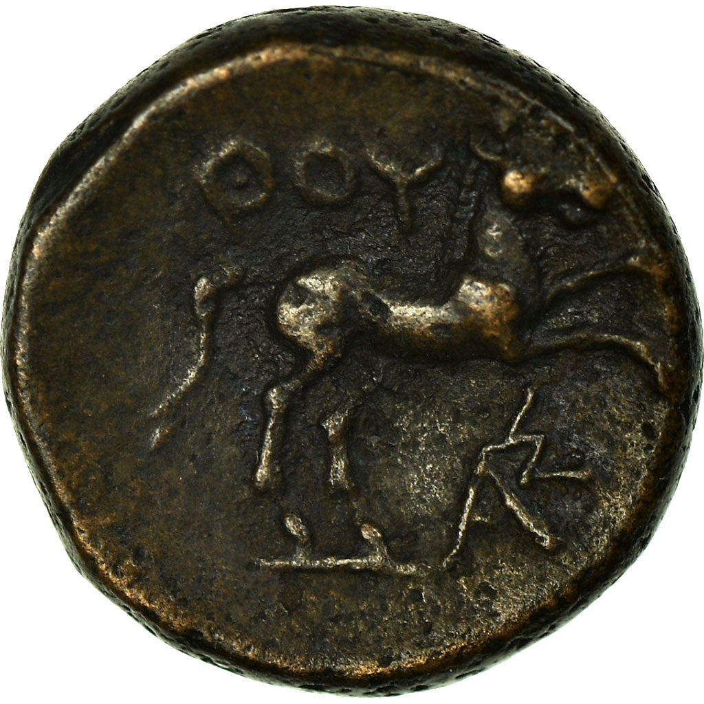Lucanie, Apollo, Bronze Æ, Bronze, TTB