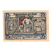 Banconote, Germania, Gernrode a.H. Stadt, 75 Pfennig, personnage 1, 1921