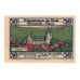 Banknote, Germany, Gernrode a.H. Stadt, 50 Pfennig, château, 1921, 1921-10-21