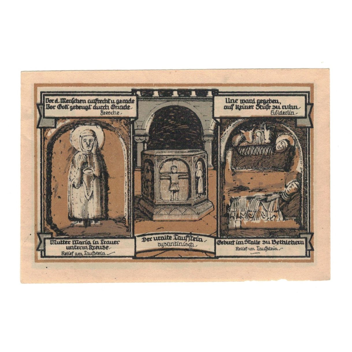 Banknote, Germany, Gernrode a.H. Stadt, 75 Pfennig, Eglise, 1921, 1921-10-21