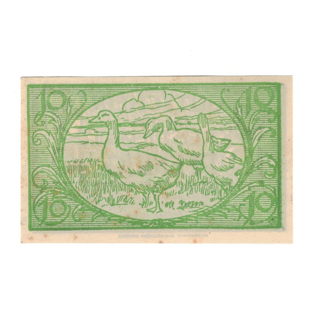 Nota, Alemanha, Diepholz Kreis, 10 Pfennig, Animaux, 1920, 1920-09-01