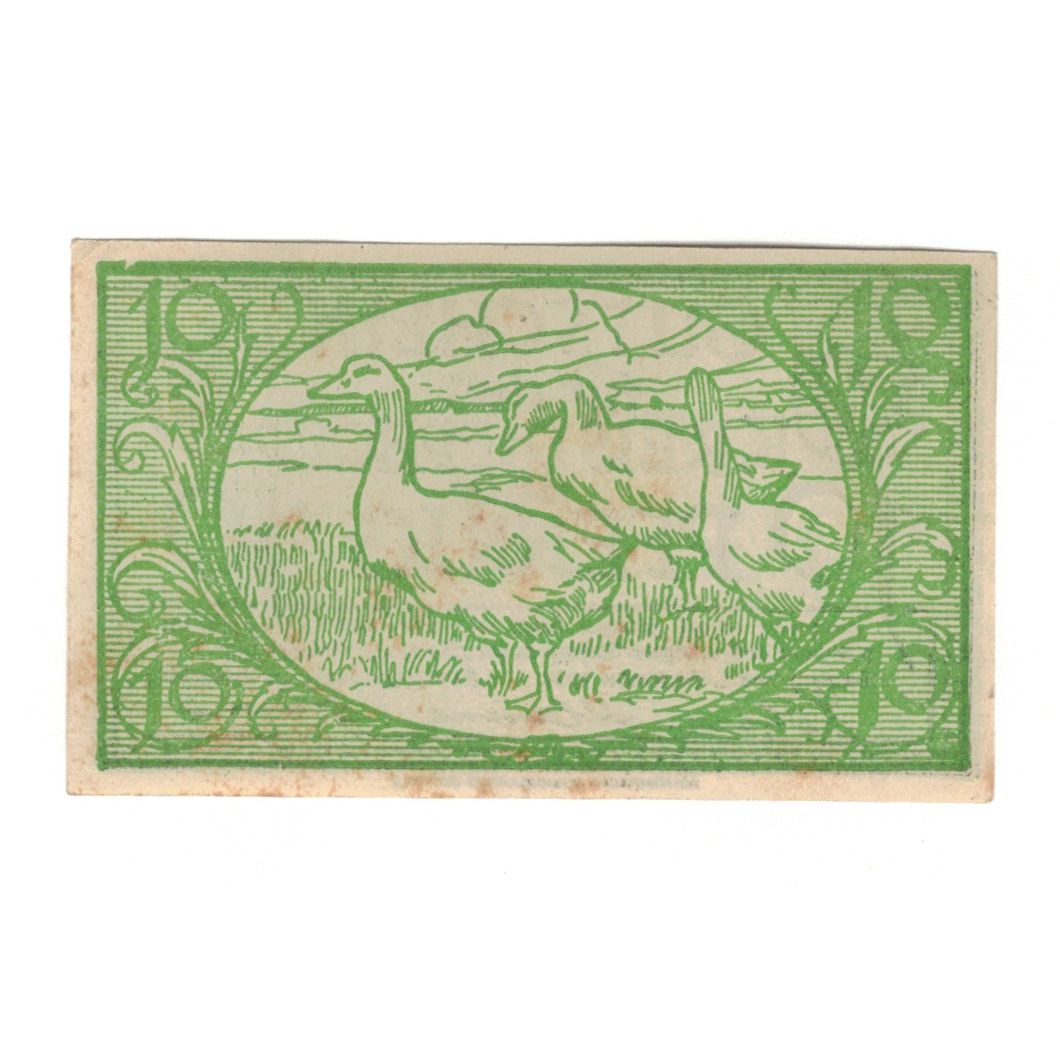 Banknote, Germany, Diepholz Kreis, 10 Pfennig, animaux 1, 1920, 1920-09-01