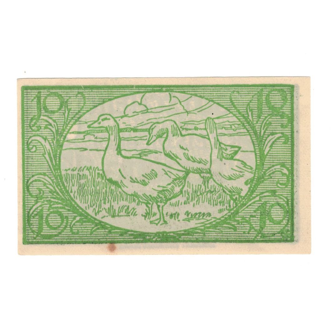 Biljet, Duitsland, Diepholz Kreis, 10 Pfennig, animaux 2, 1920, 1920-09-01